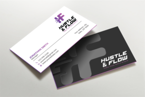 Business Card Design by Imagine design000 for Hustle and Flow Personal Training | Design: #27511254
