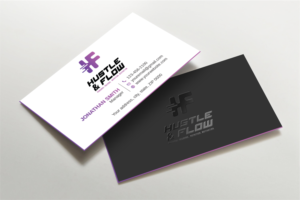 Business Card Design by Imagine design000 for Hustle and Flow Personal Training | Design: #27511262