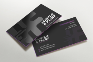 Business Card Design by Imagine design000 for Hustle and Flow Personal Training | Design: #27515776