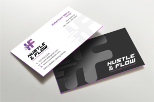 Business Card Design by Imagine design000 for Hustle and Flow Personal Training | Design: #27515796