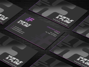 Business Card Design by Imagine design000 for Hustle and Flow Personal Training | Design: #27515841