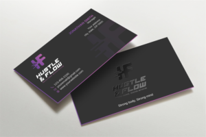 Business Card Design by Imagine design000 for Hustle and Flow Personal Training | Design: #27518003