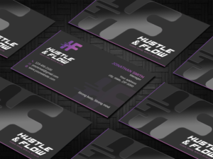 Business Card Design by Imagine design000 for Hustle and Flow Personal Training | Design #27518056