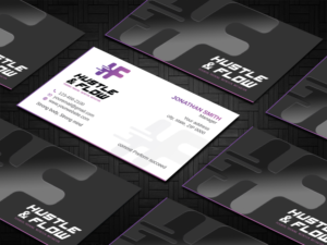 Business Card Design by Imagine design000 for Hustle and Flow Personal Training | Design: #27518057