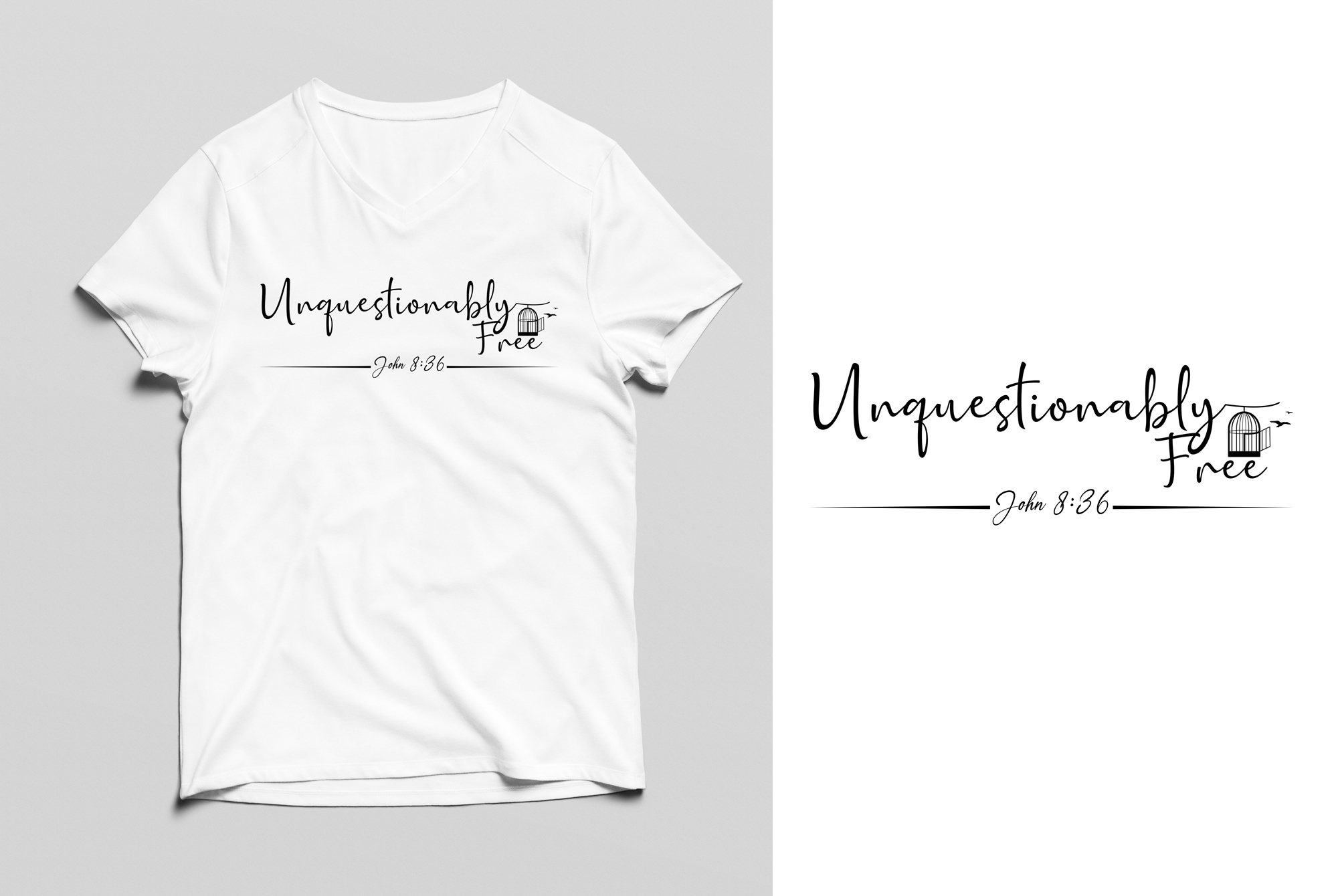 T-shirt Design by Graphic Storm for BrokenChainz | Design #27517885