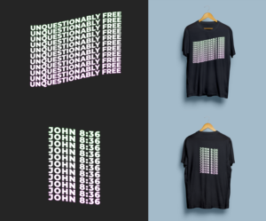 Faith-based apparel needs a tshirt design | Diseño de Camiseta por Lid Sucero