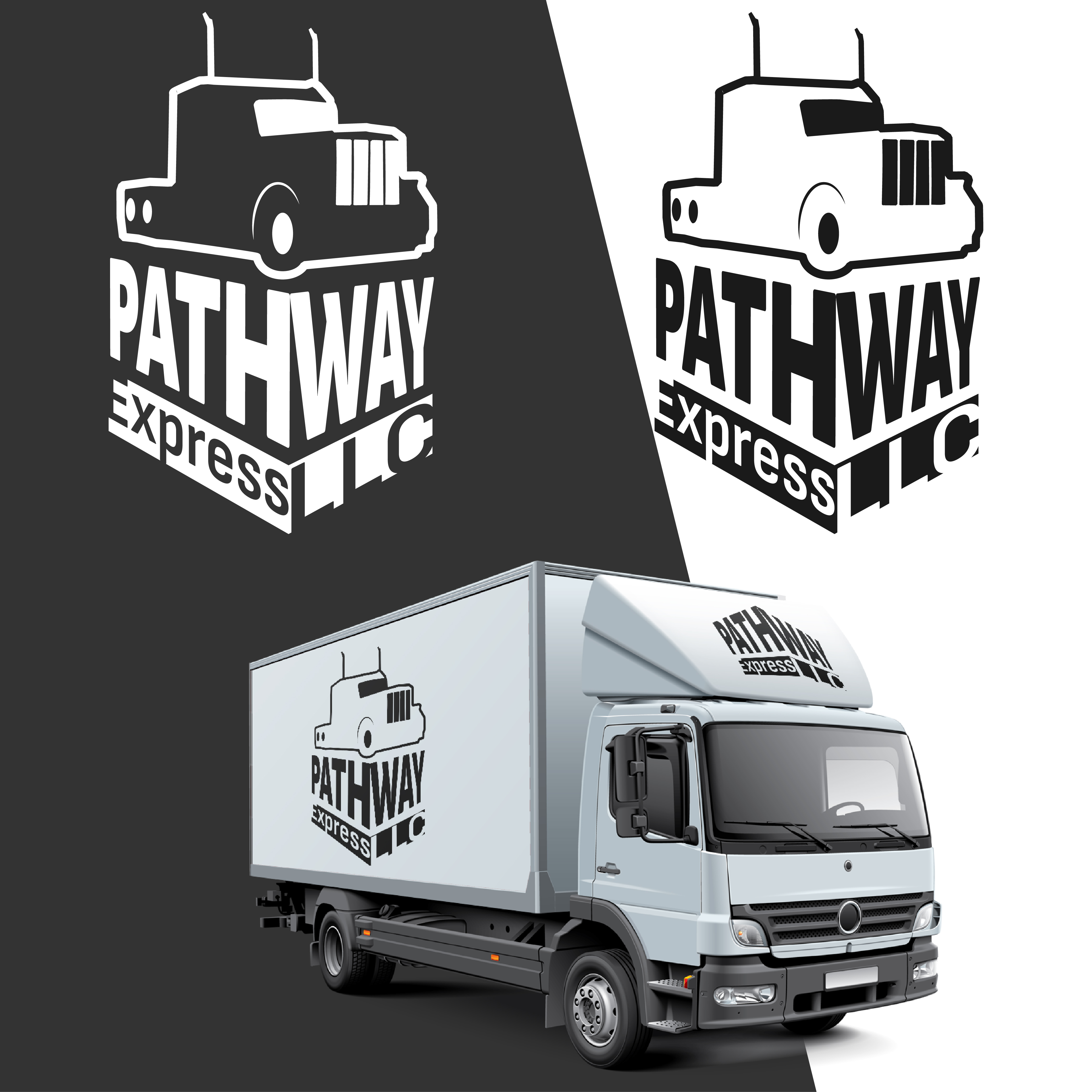 Logo Design by Franz Flores for Pathway Express LLC | Design #27516635