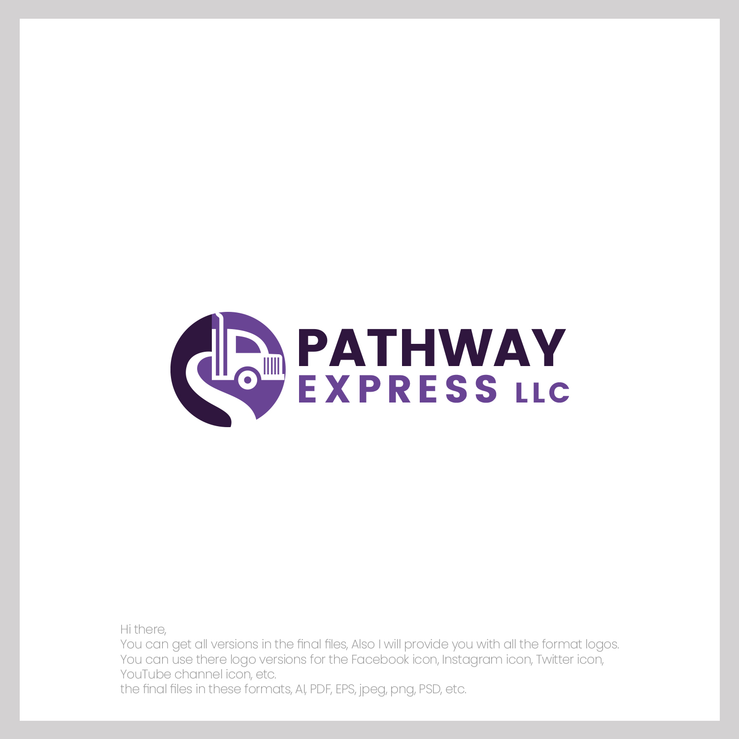 Diseño de Logo por MG.graphics para Pathway Express LLC | Diseño #27517742