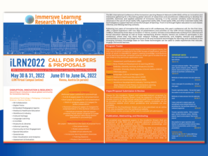 Flyer Design by creativemood438 for Immersive Learning Research Network | Design: #27522584