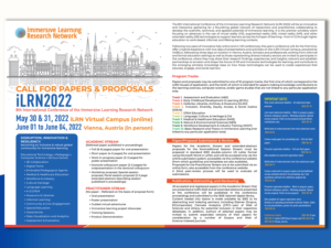 Flyer Design by creativemood438 for Immersive Learning Research Network | Design: #27522585