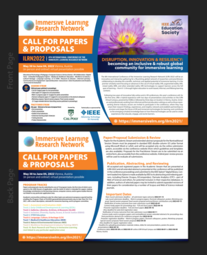 Flyer Design by SAI DESIGNS for Immersive Learning Research Network | Design: #27596265