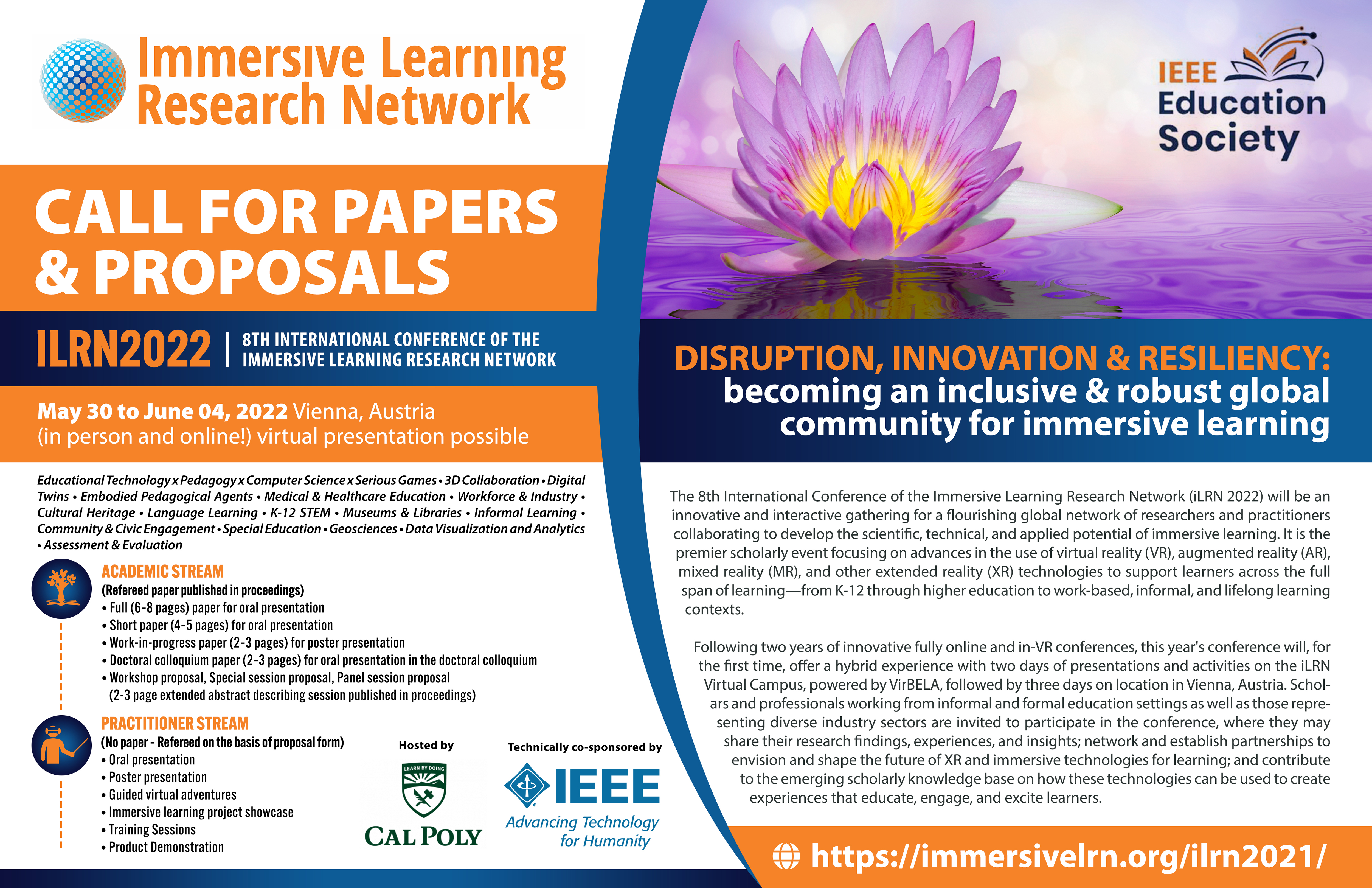 Flyer-Design von SAI DESIGNS für Immersive Learning Research Network | Design #27605703