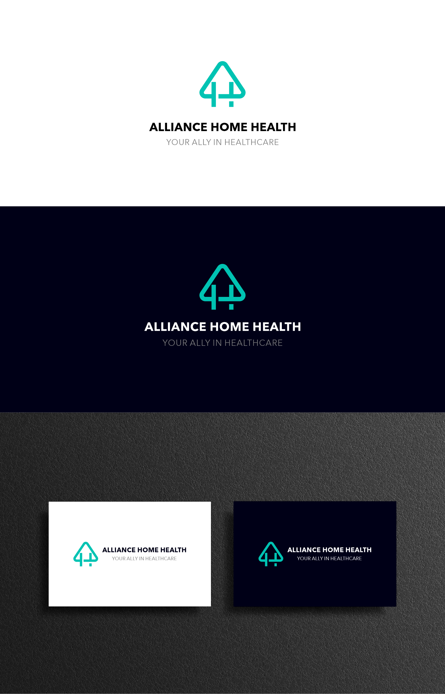 Logo Design by Omee for Alliance Home Health, Inc. | Design #27529808