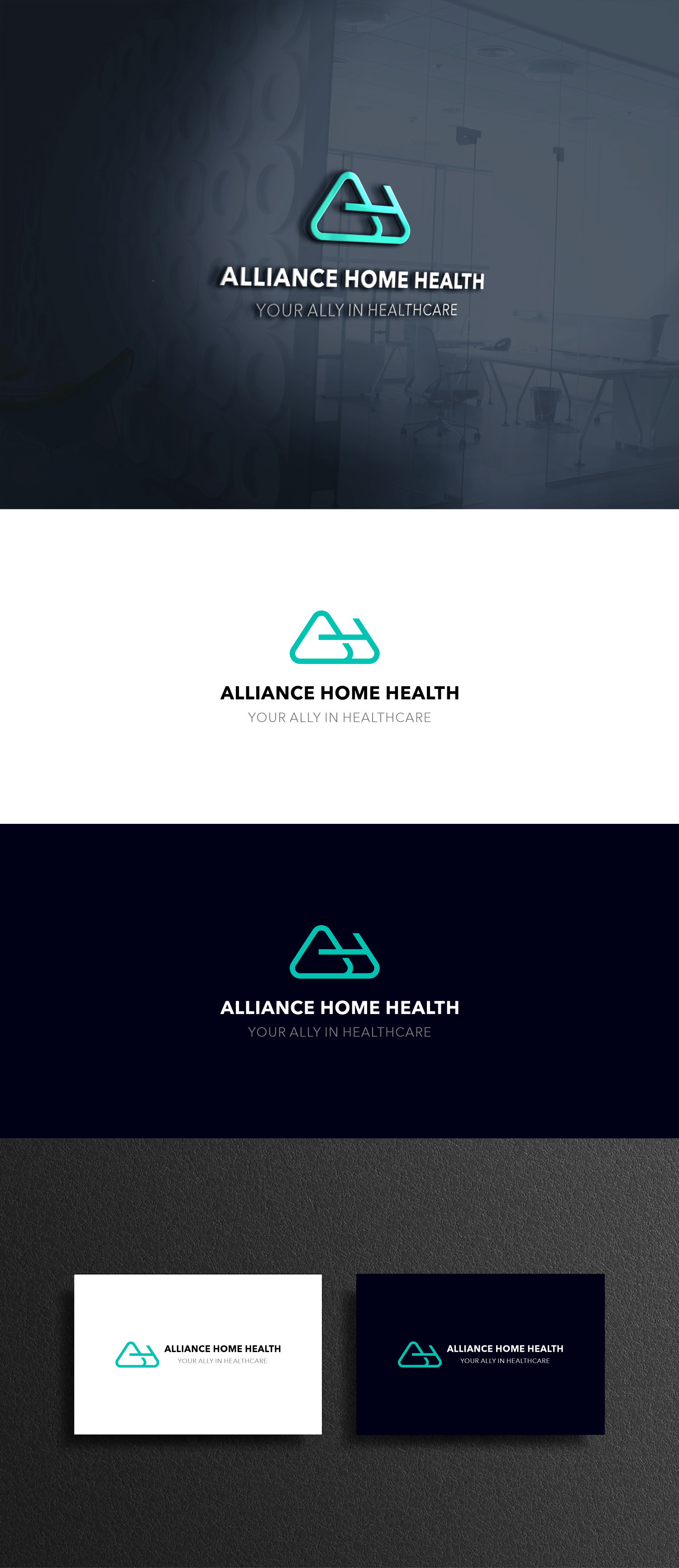 Logo Design by Omee for Alliance Home Health, Inc. | Design #27529809