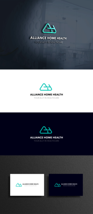 Logo Design by Omee for Alliance Home Health, Inc. | Design: #27529809