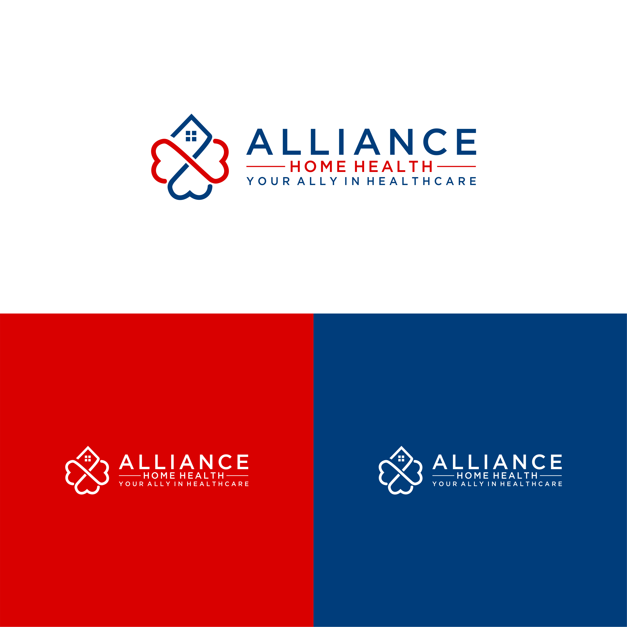 Logo Design by achil78 for Alliance Home Health, Inc. | Design #27516251