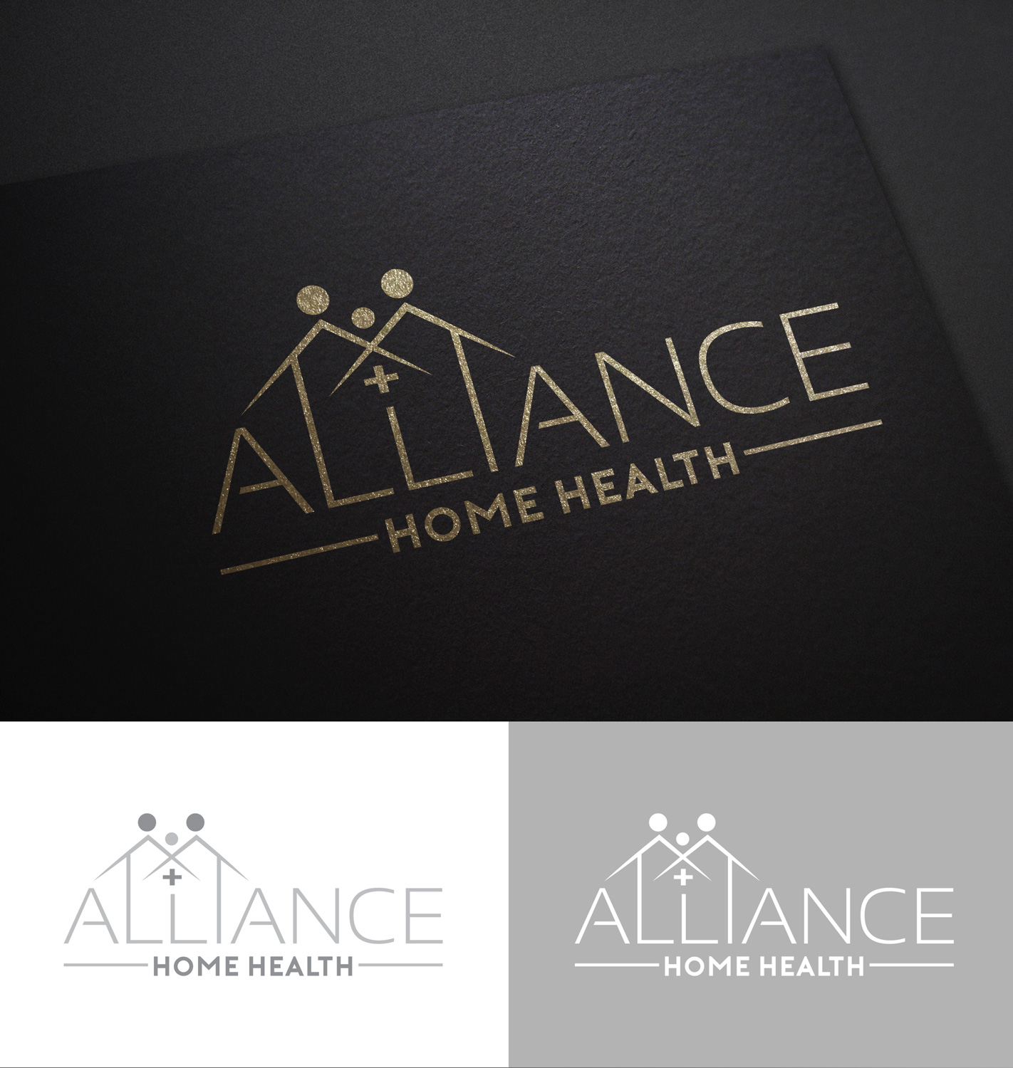 Logo Design by u2square for Alliance Home Health, Inc. | Design #27515667