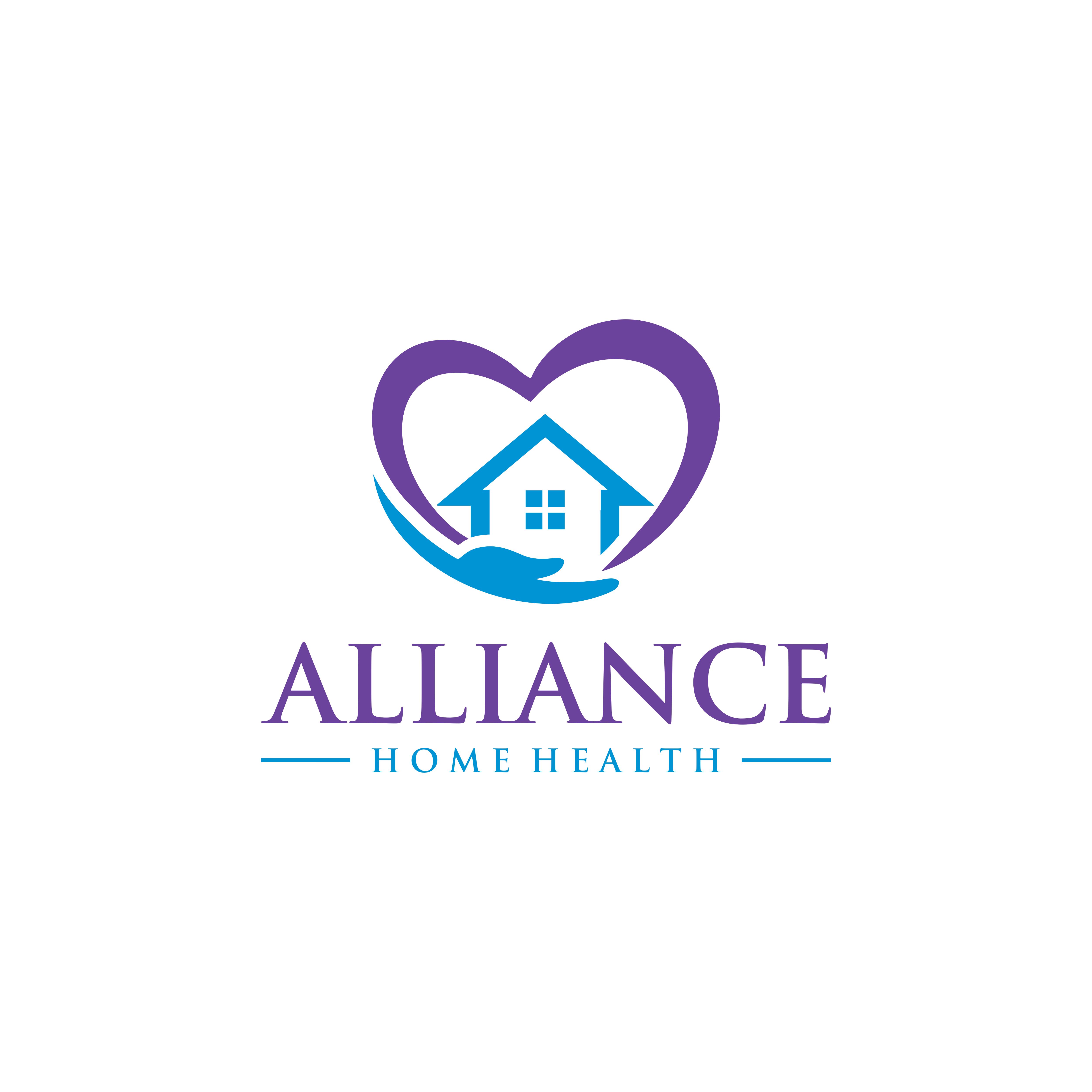 Logo Design by Sela Art for Alliance Home Health, Inc. | Design #27527738