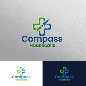 Compass Housecalls | Diseño de Logo por nzdesigners
