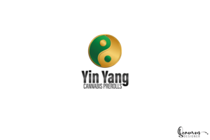 Yin Yang Cannabis Prerolls | Logo Design by InkThink by Scaurus