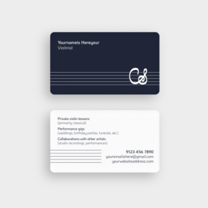 Business Card Design by KreativeDesk