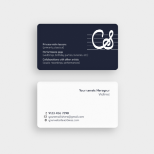 Business Card Design by KreativeDesk for this project | Design: #27516015
