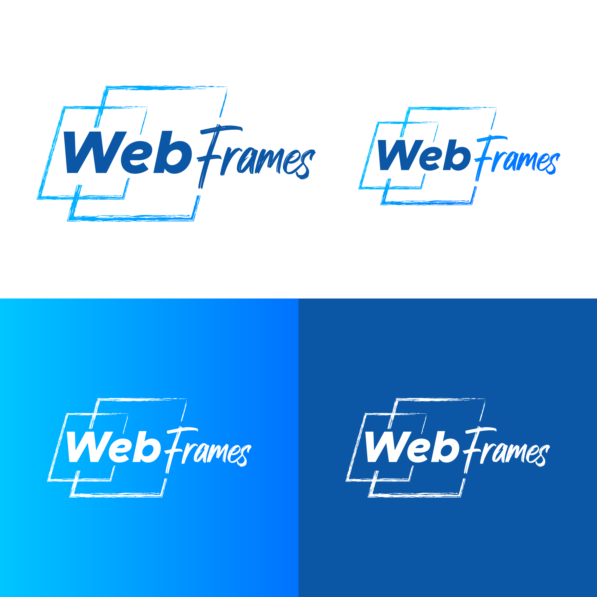 Logo Design by Zak deZign for WebFrames | Design #27516347