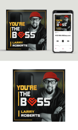 You're the Boss Podcast Cover Art | Podcast Design by ecorokerz
