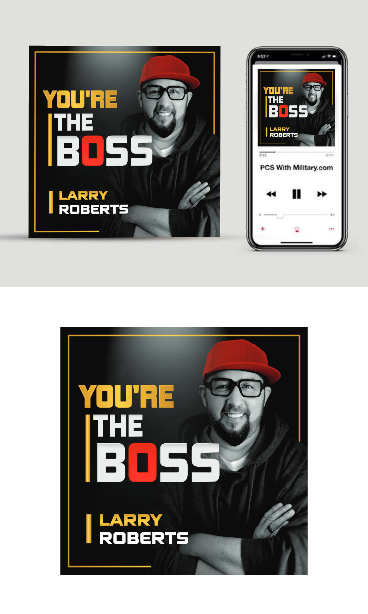 Podcast Design by ecorokerz for Readily Random Media, LLC | Design #27528548