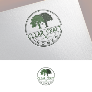 CLEAR CRAFT HOMES | Diseño de Logo por h2y