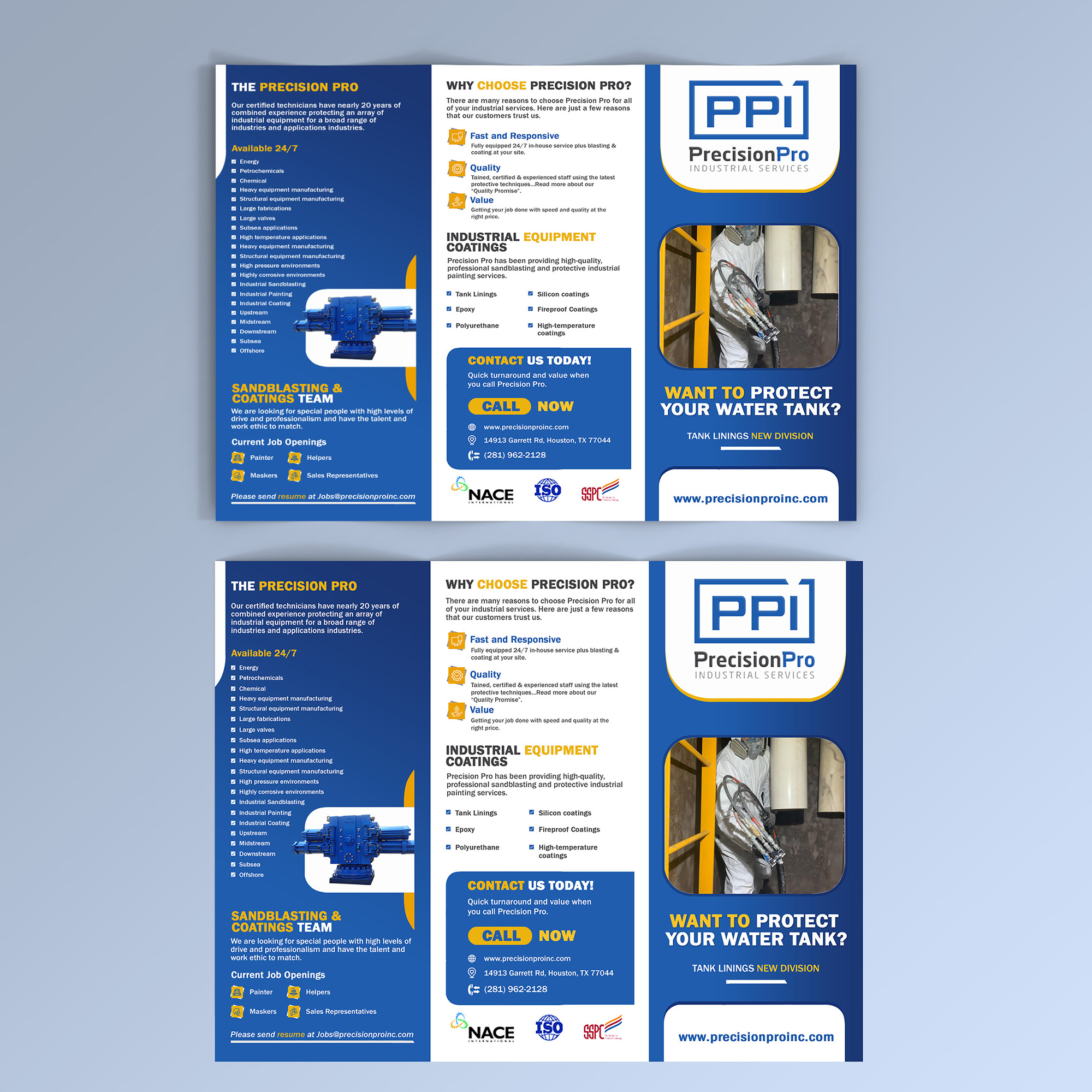 Postcard Design by debdesign for Precision Pro Inc | Design #27542797