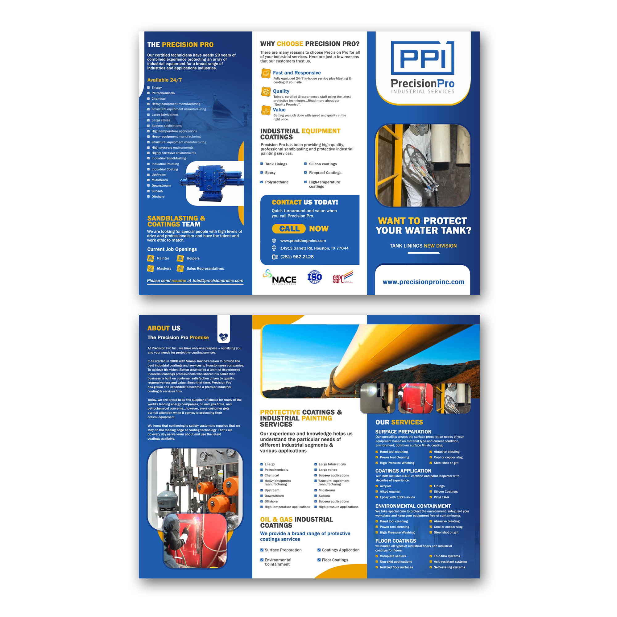 Postcard Design by debdesign for Precision Pro Inc | Design #27547049