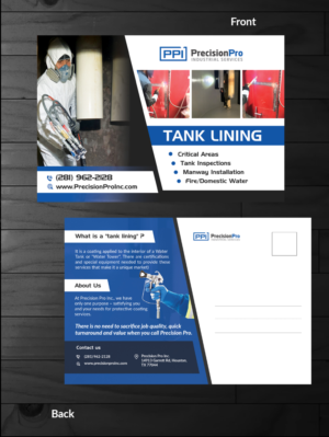 Postcard Design by innovative earth for Precision Pro Inc | Design: #27554547
