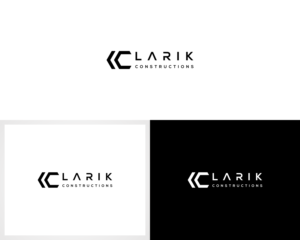 Logo Design by MugiBerkah for Larik Constructions | Design: #27517730