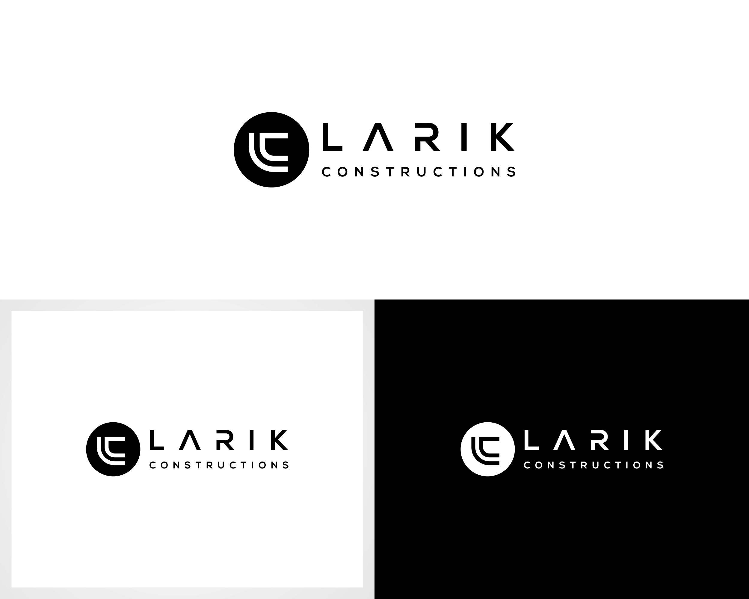 Logo-Design von MugiBerkah für Larik Constructions | Design #27517747