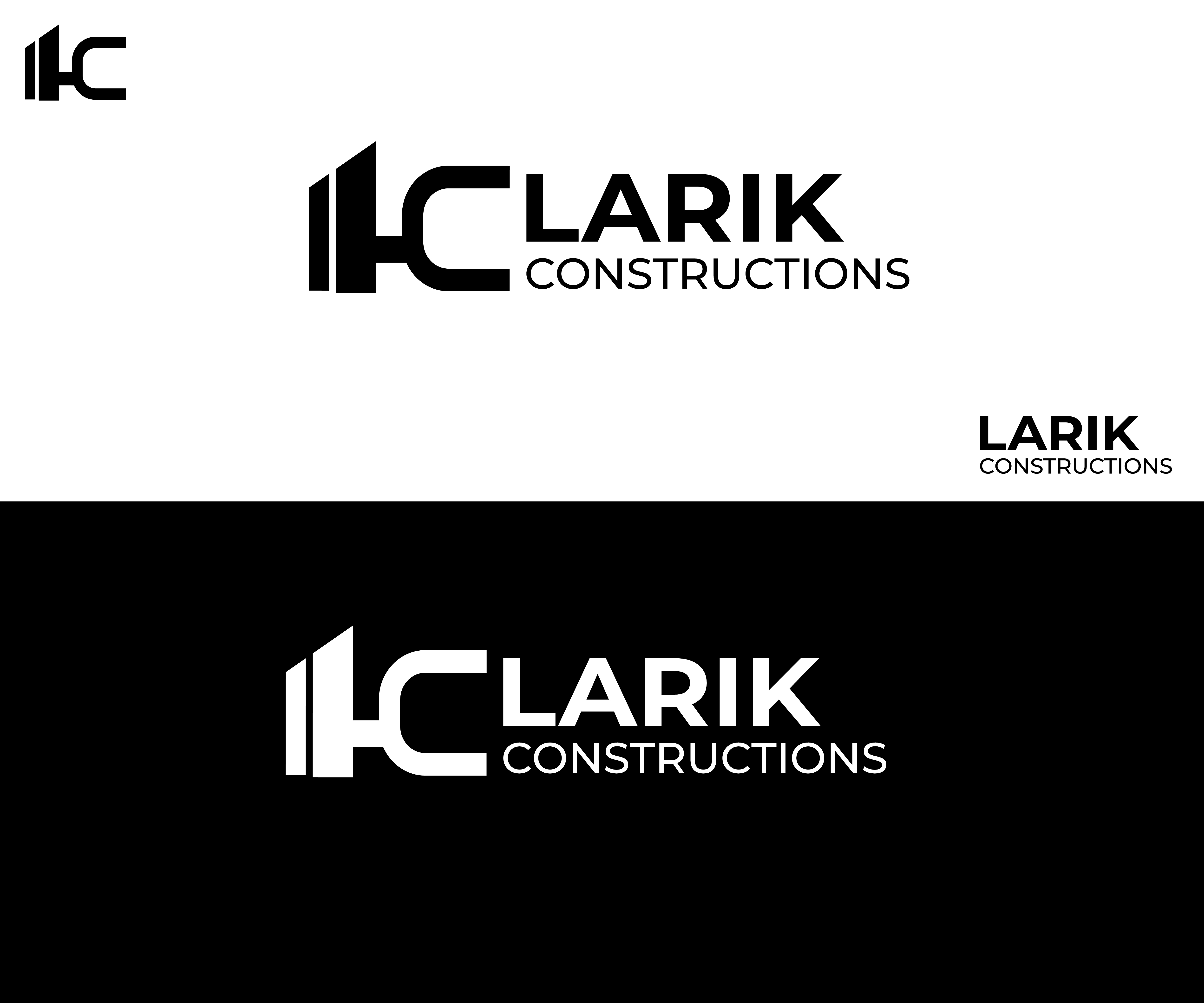 Diseño de Logo por Shymaa Ahmed para Larik Constructions | Diseño #27526085