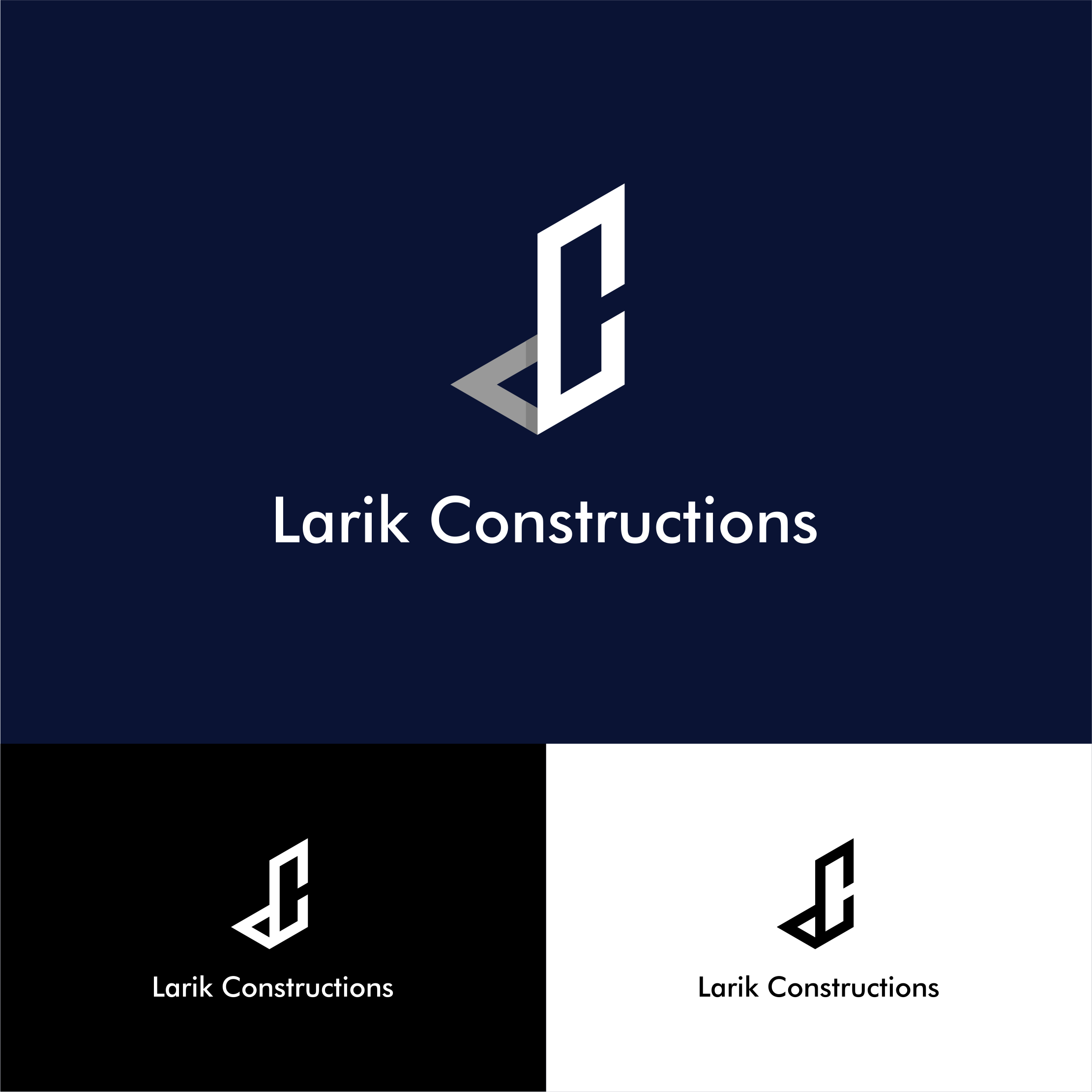 Logo-Design von Pitri Piter für Larik Constructions | Design #27528969