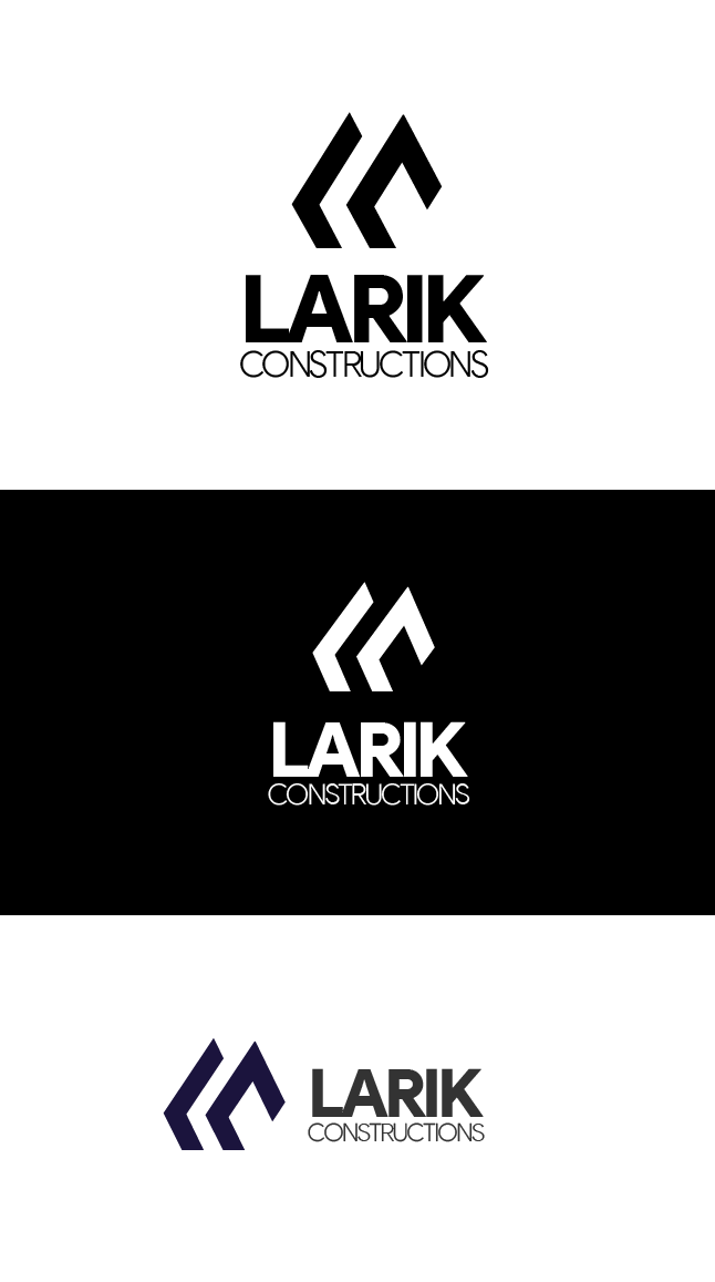 Logo Design by javed.iqbal for Larik Constructions | Design #27519494