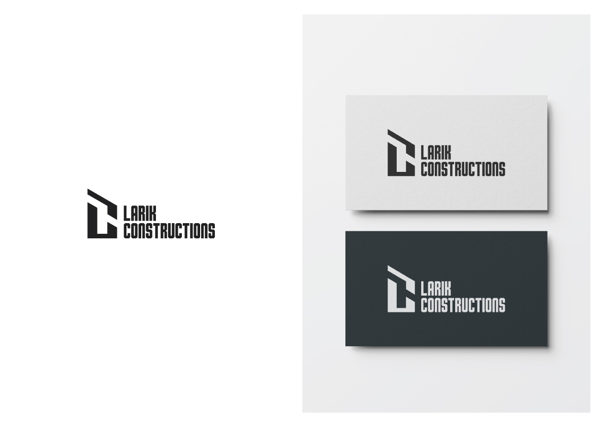 Logo-Design von The Marble Peach für Larik Constructions | Design #27519727