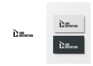 Logo Design by The Marble Peach for Larik Constructions | Design: #27519727
