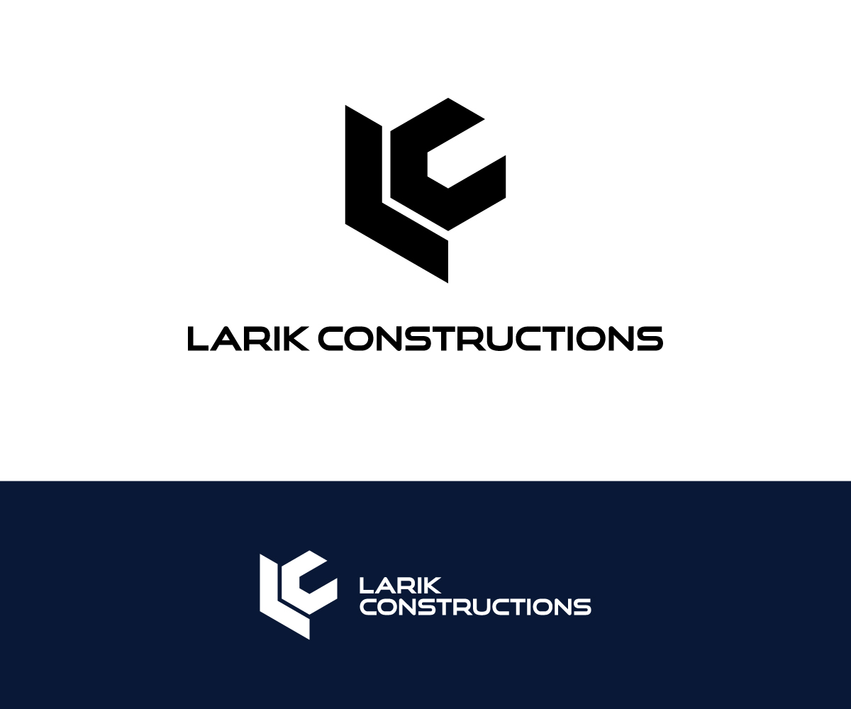 Logo Design by lionx for Larik Constructions | Design #27520400