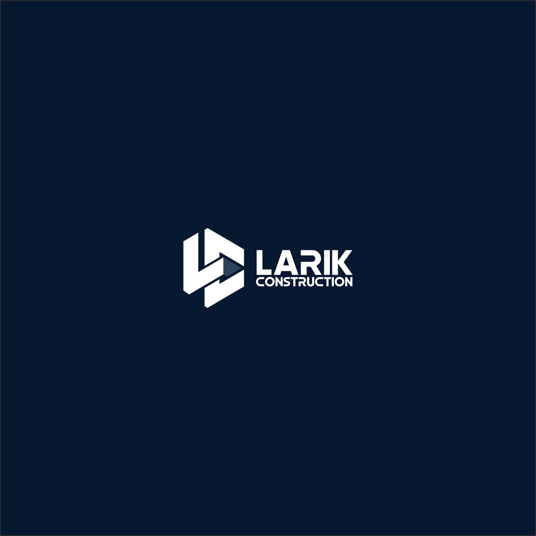 Logo Design by Arham Hidayat for Larik Constructions | Design #27530478