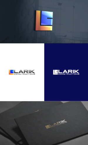 Logo Design by GLDesigns for Larik Constructions | Design: #27519011