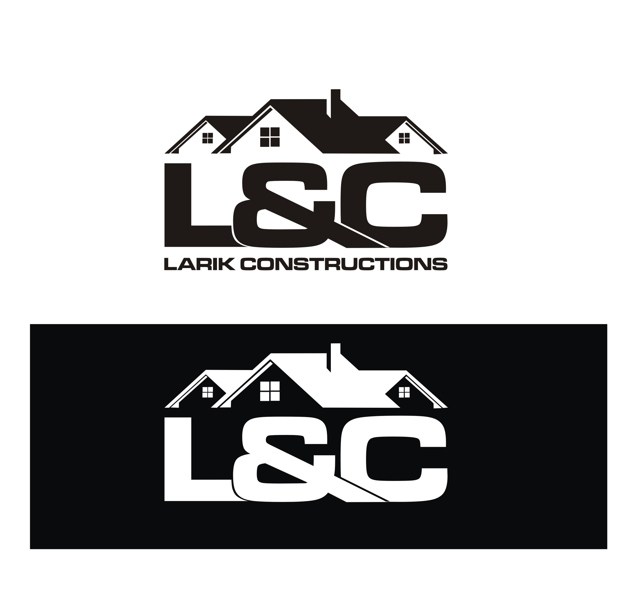 Logo-Design von sharafatali3333 für Larik Constructions | Design #27520613