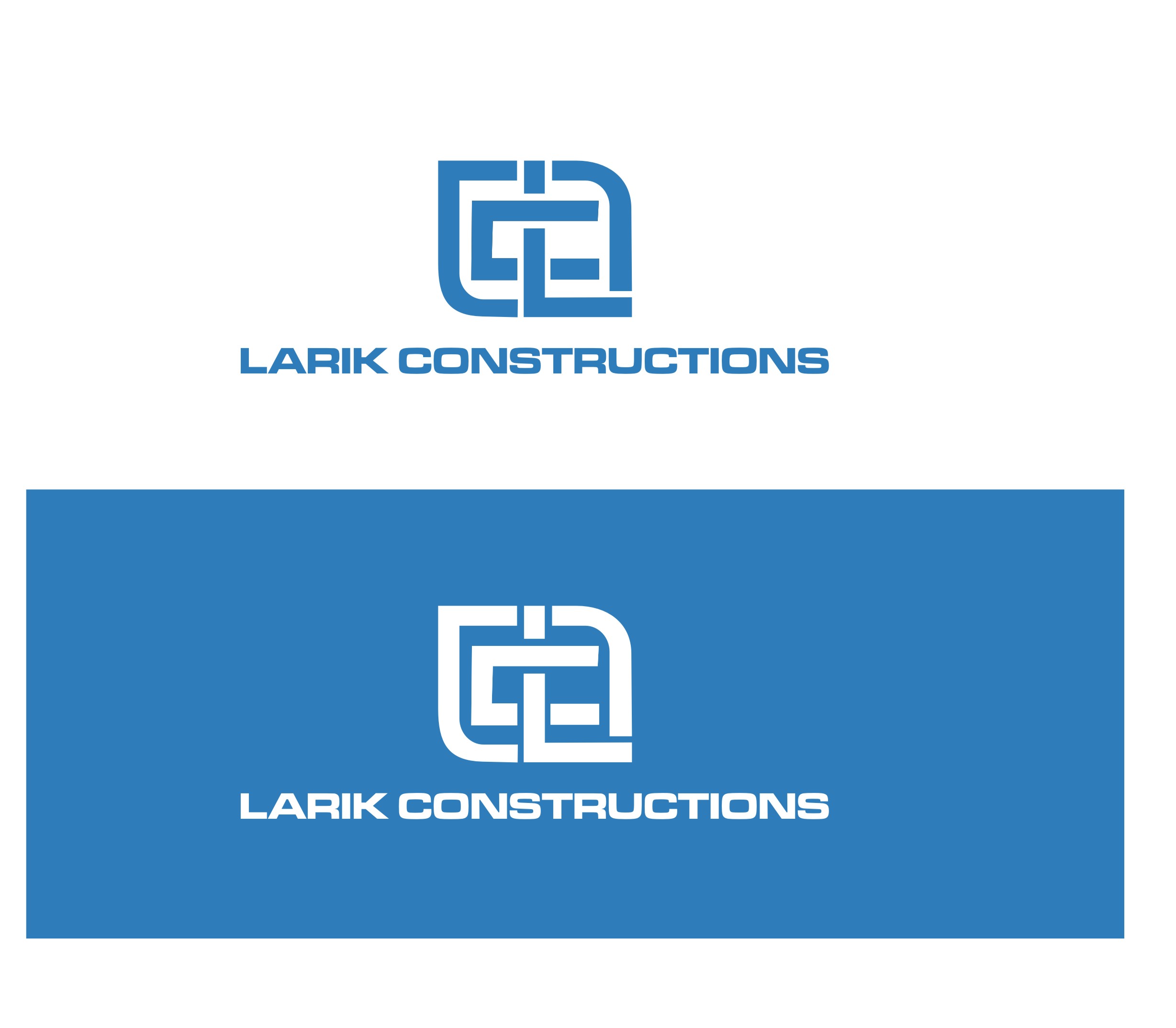 Logo-Design von sharafatali3333 für Larik Constructions | Design #27523215