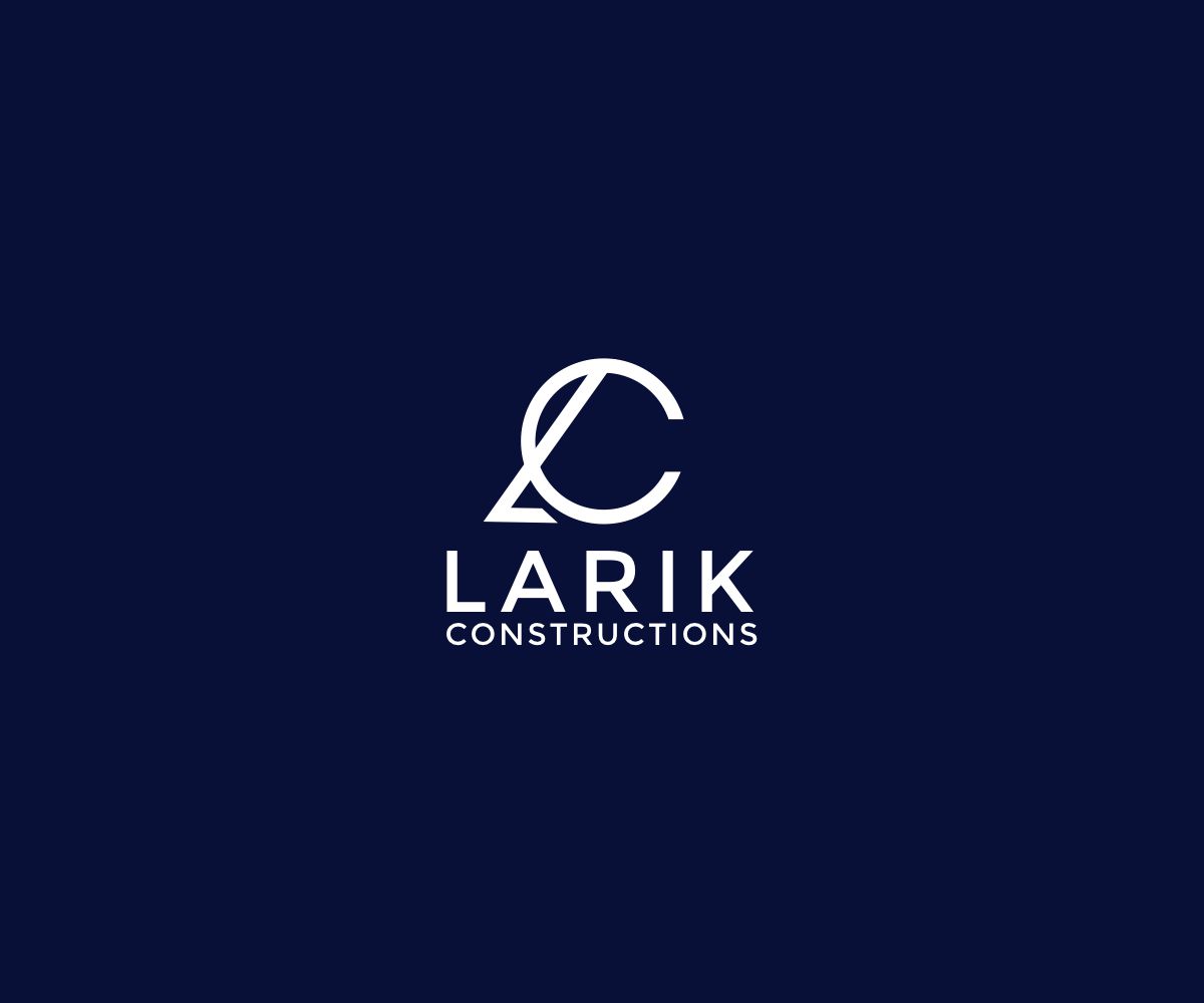 Logo Design by ecorokerz for Larik Constructions | Design #27520899