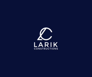 Logo Design by ecorokerz for Larik Constructions | Design: #27520899