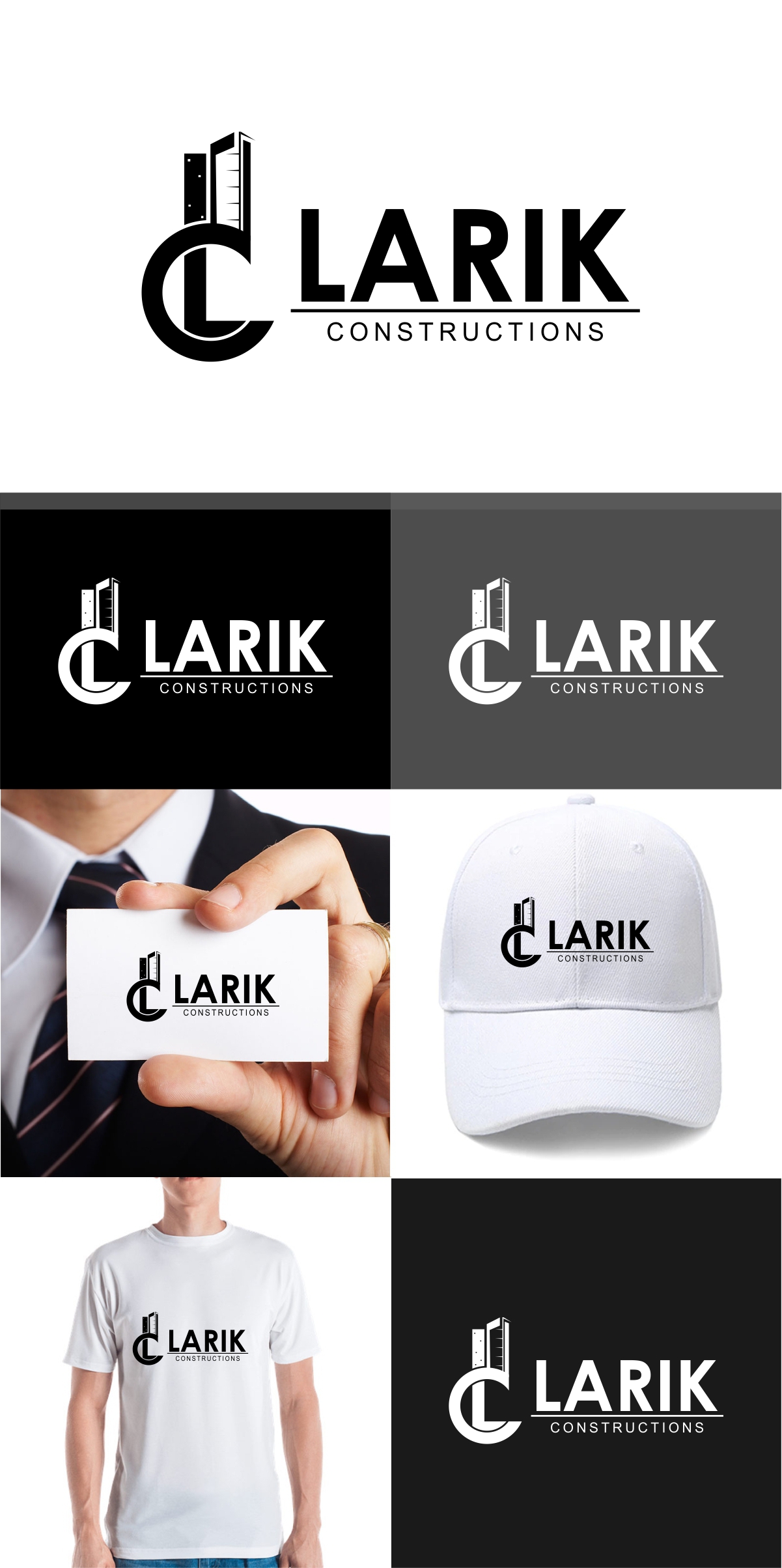 Logo Design by fly  design for Larik Constructions | Design #27522843