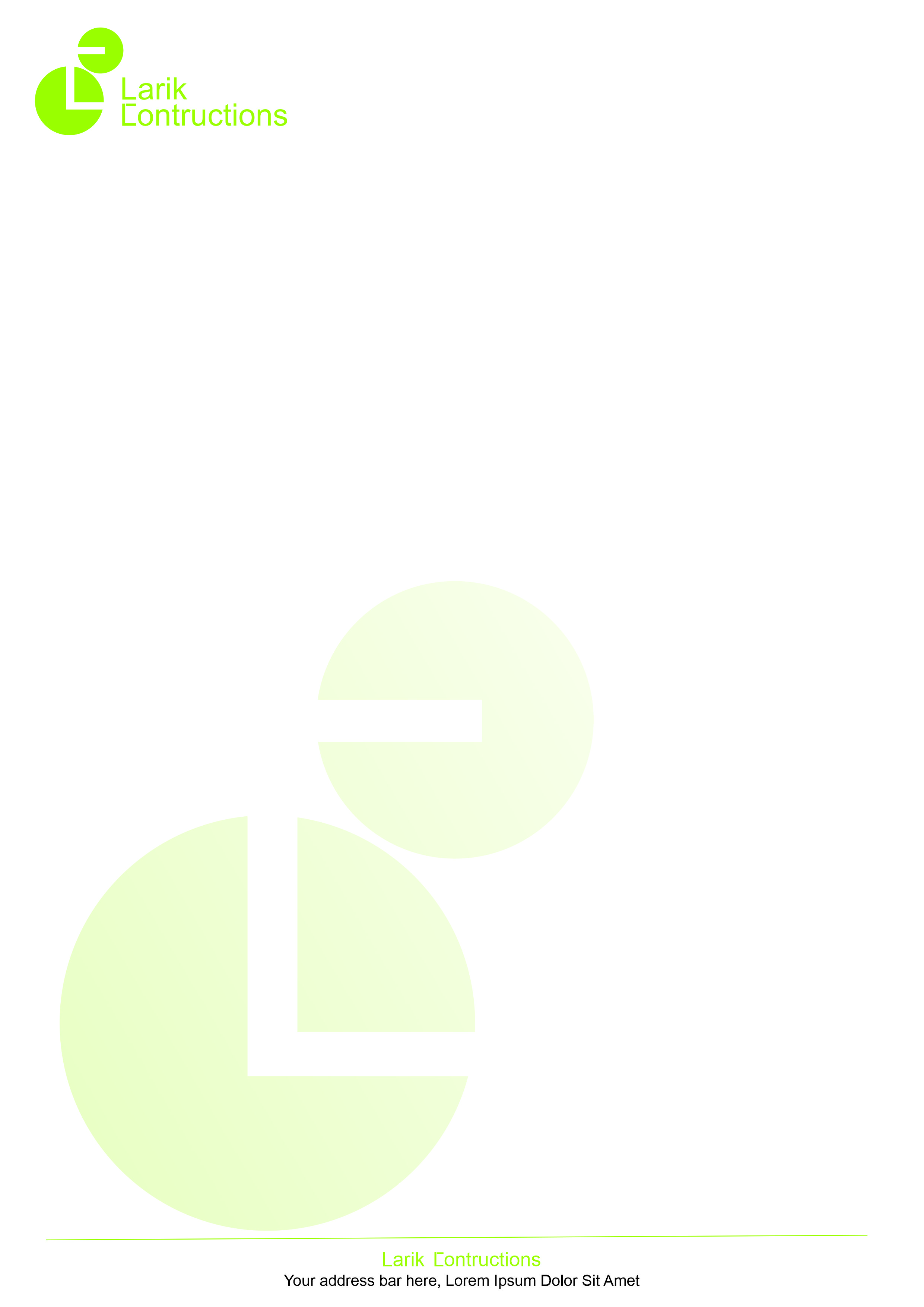 Logo-Design von naryzhal für Larik Constructions | Design #27521128