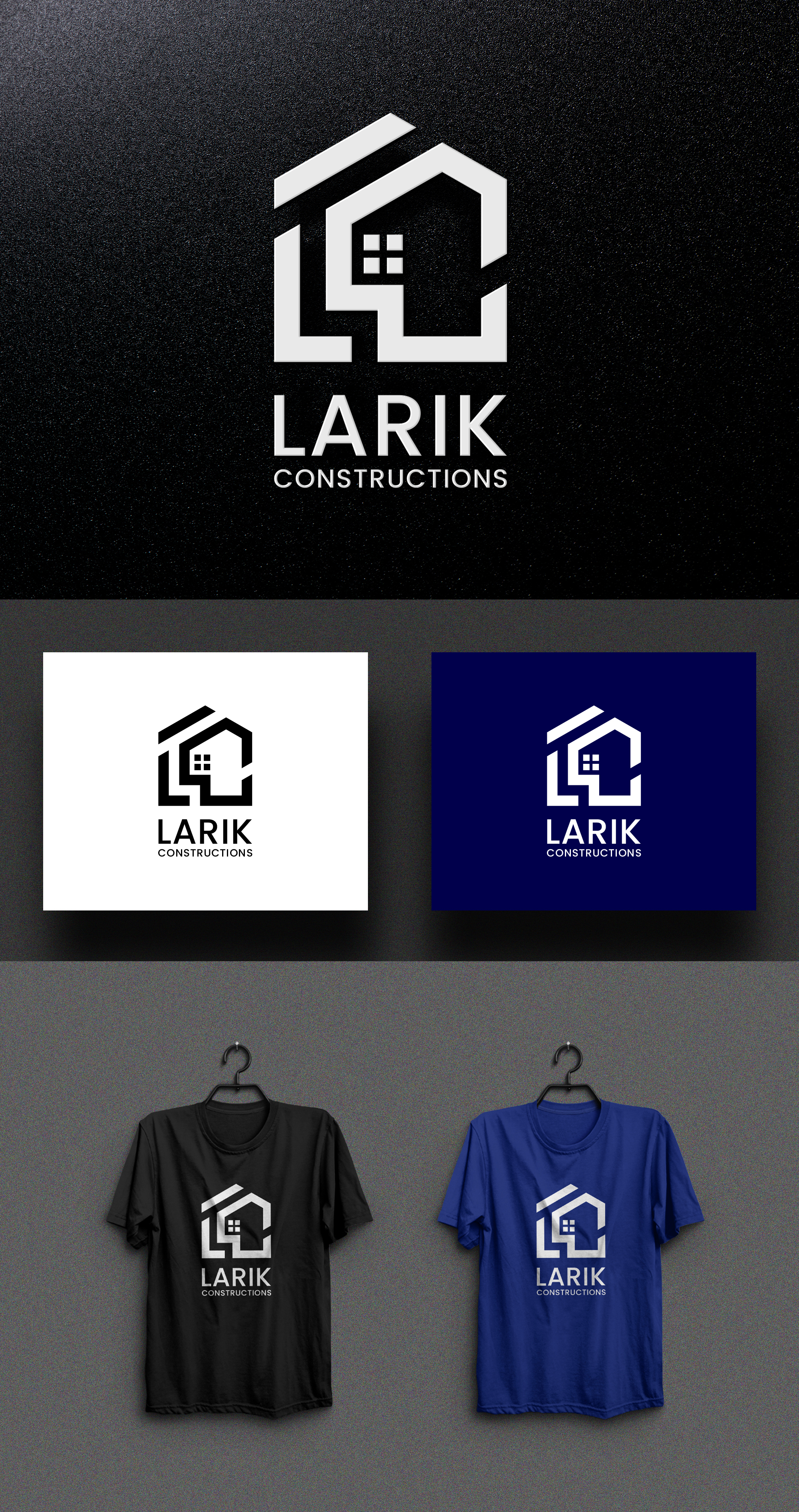 Logo-Design von MD Aminul Islam für Larik Constructions | Design #27519320